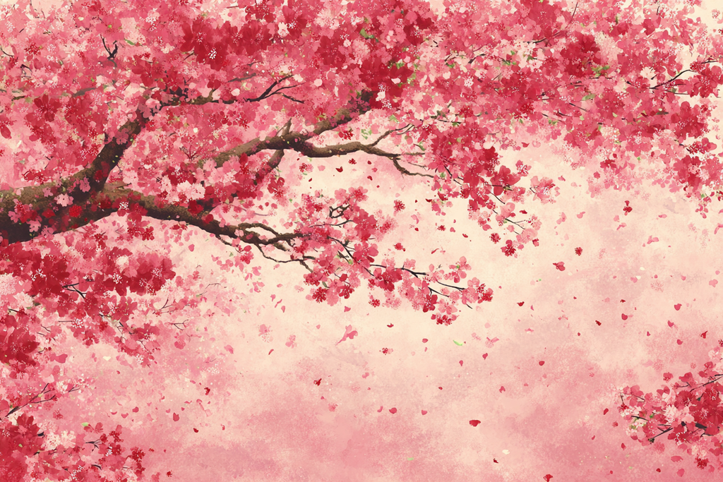 Kirschblütenbäume Frühlingsschönheit | Japanische Zierkirsche | Blumen