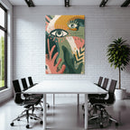 Abstrakte Augen Illustration Moderne Kunst