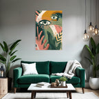 Abstrakte Augen Illustration Moderne Kunst