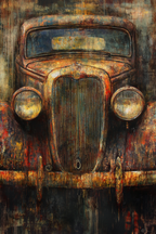 Alter Verrostetes Auto | Boho Eklektisch | Einrichtungsstile