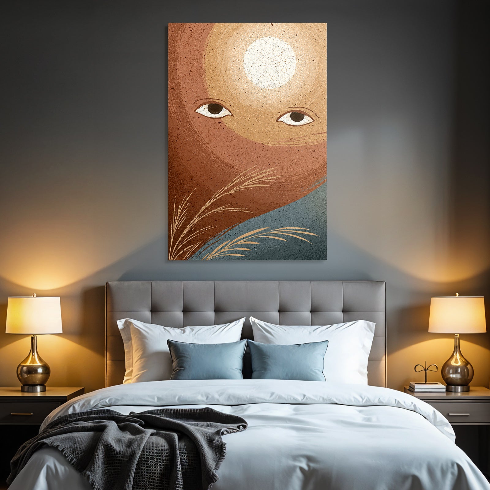 Sonnen Symbol Augen Natur Spiritualitaet