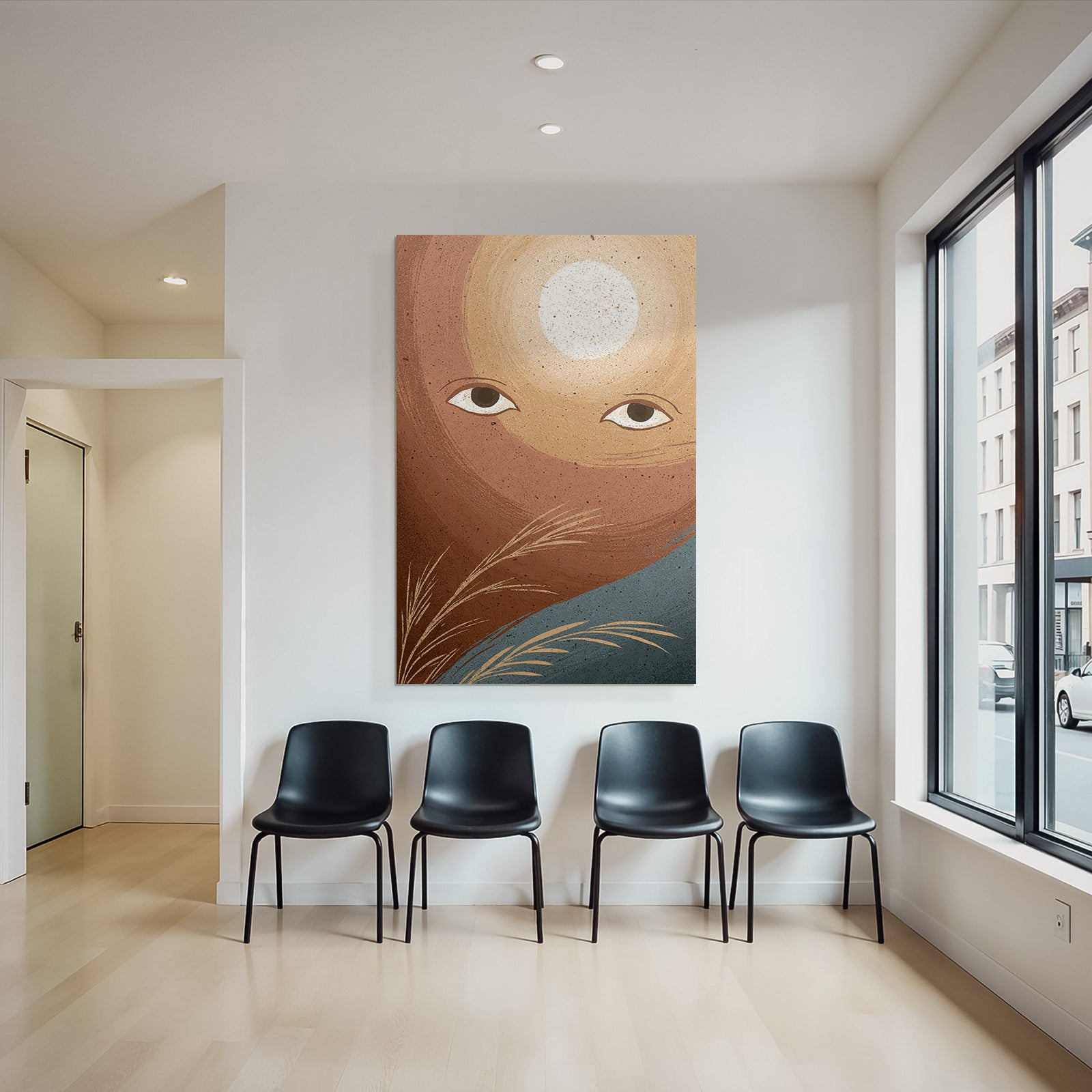 Sonnen Symbol Augen Natur Spiritualitaet
