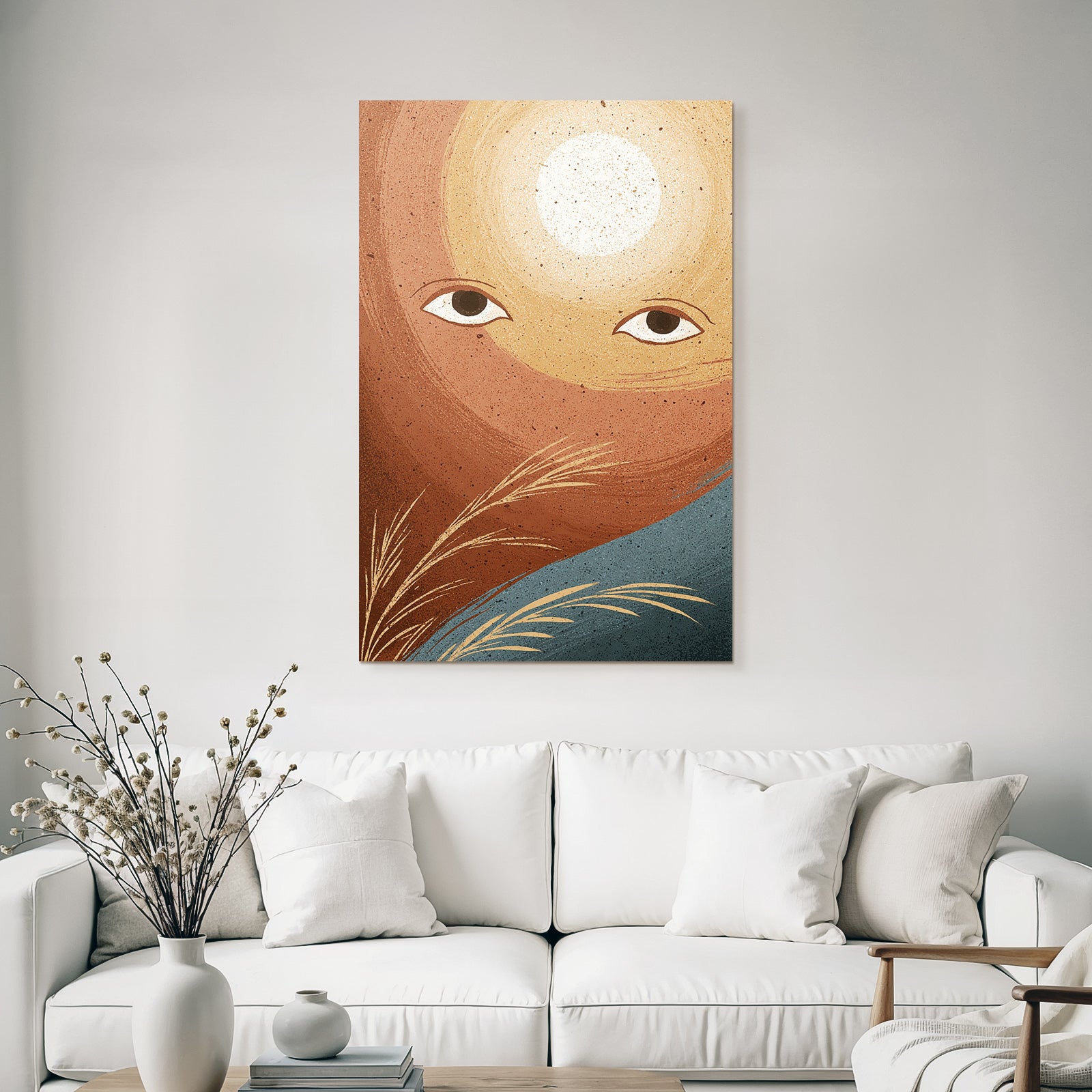 Sonnen Symbol Augen Natur Spiritualitaet