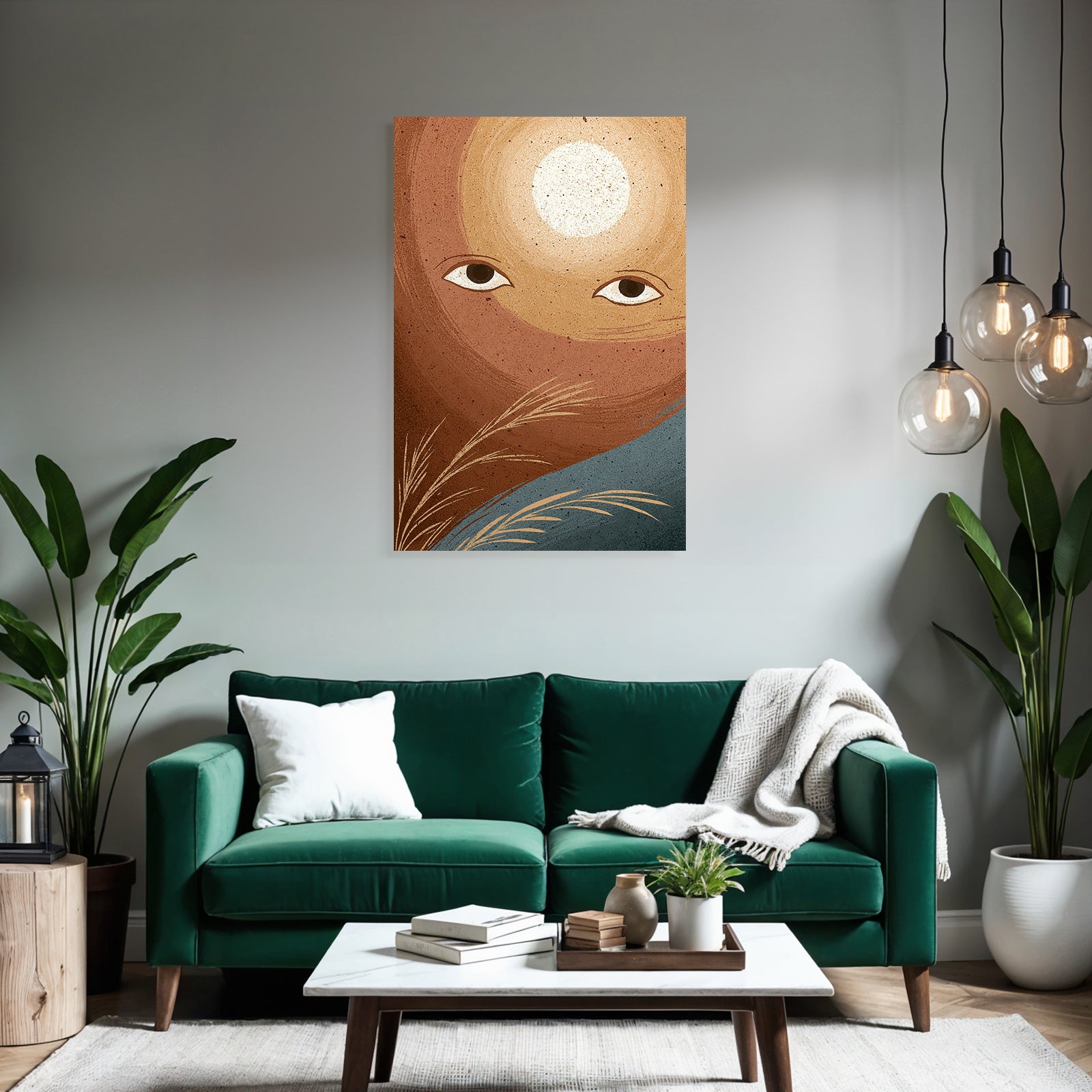 Sonnen Symbol Augen Natur Spiritualitaet