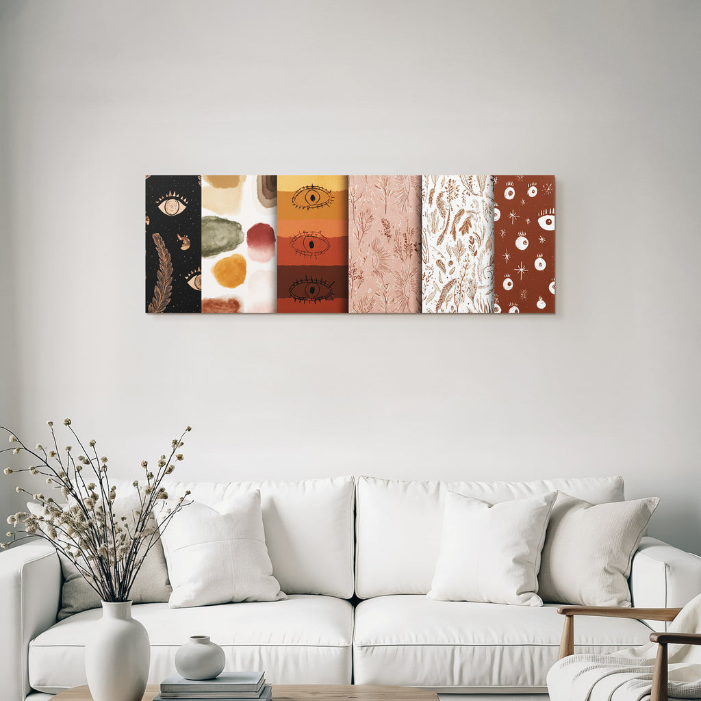 Geometrische Muster Designs Textil Tapete