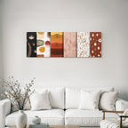 Geometrische Muster Designs Textil Tapete