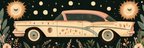 Klassischer Autos Illustrierte Hintergrund | Boho Eklektisch | Einrichtungsstile