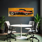 Kuenstlerische Darstellung Klassischerautos
