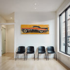 Kuenstlerische Darstellung Klassischerautos