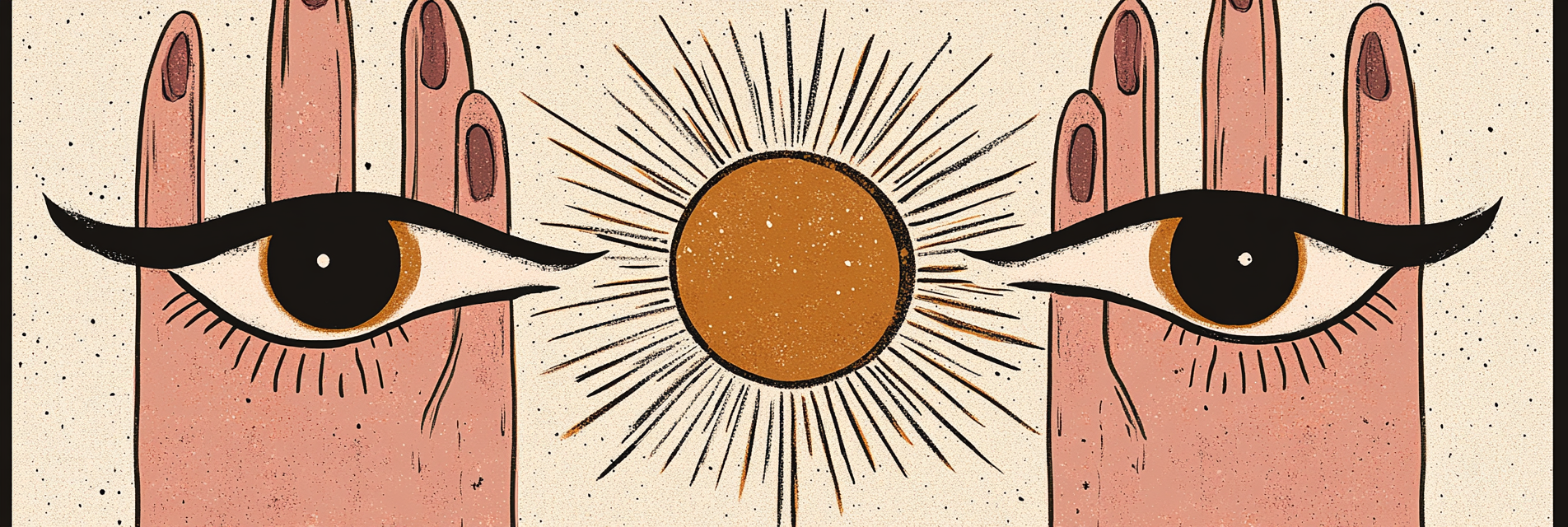 Zwei Augen Haende Sonne | Boho Eklektisch | Einrichtungsstile