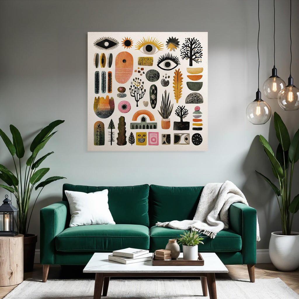Abstrakte Formen Und Illustration