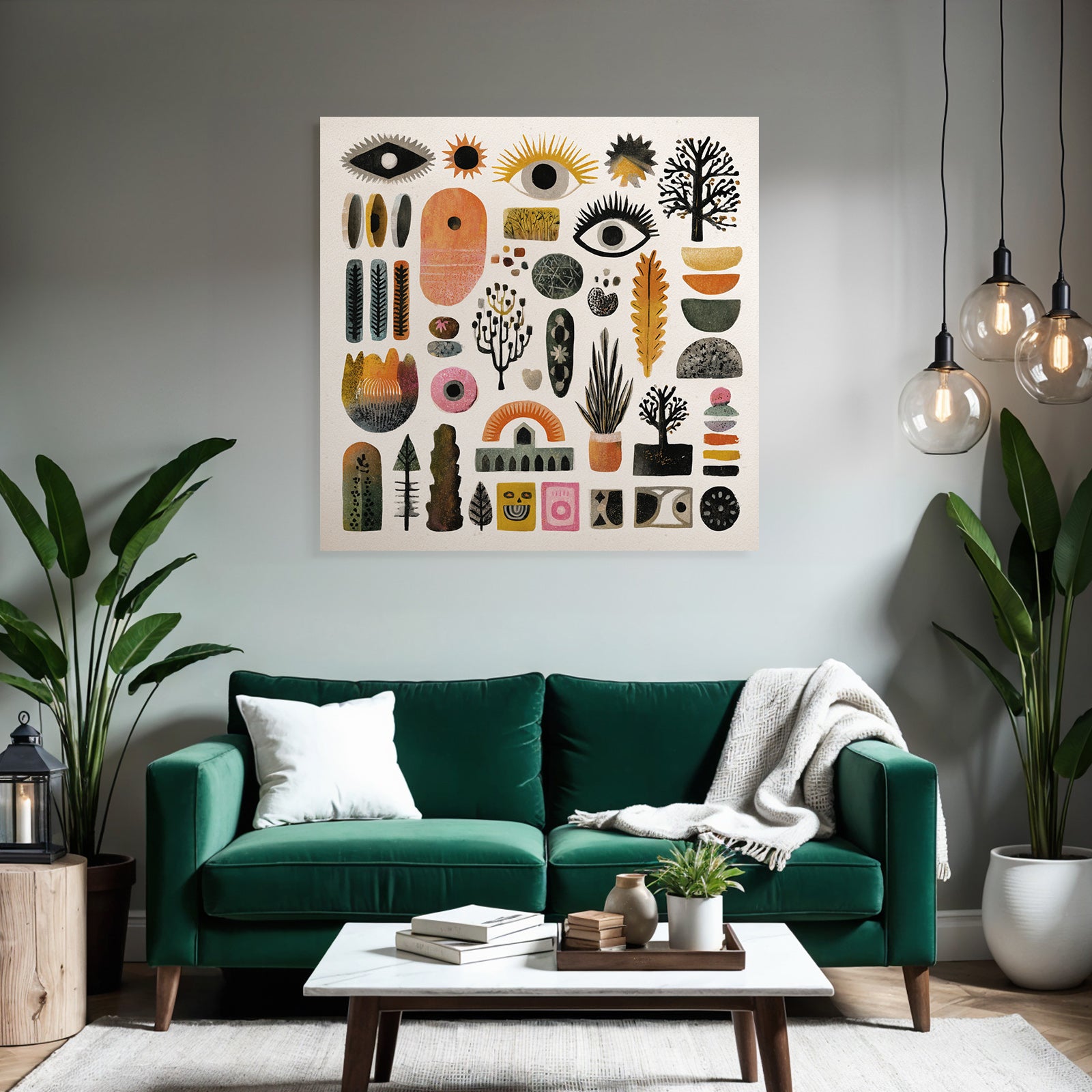 Abstrakte Formen Und Illustration