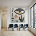 Kunst Geometrische Formen Auge Pflanzen Motive
