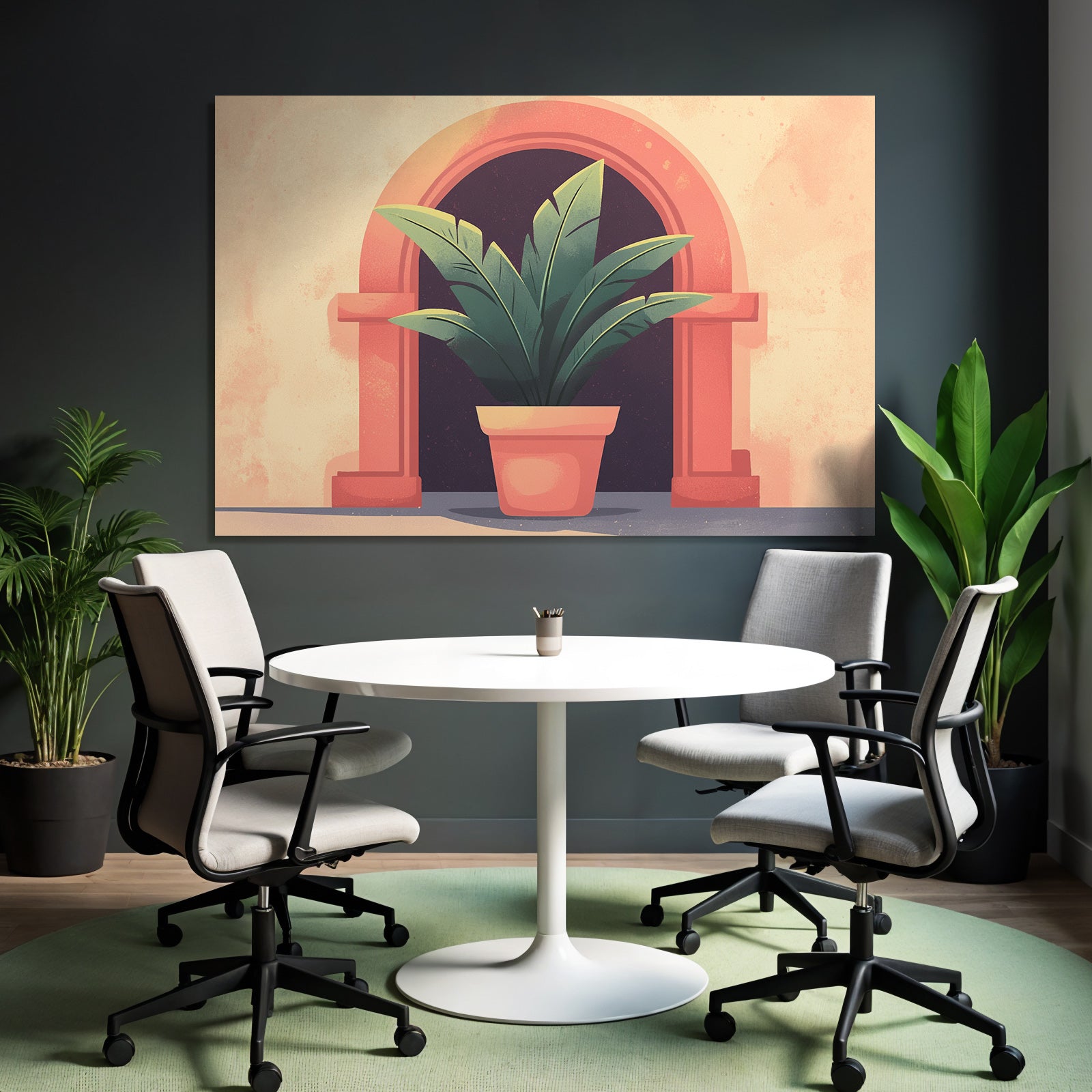 Kunst Pflanzen