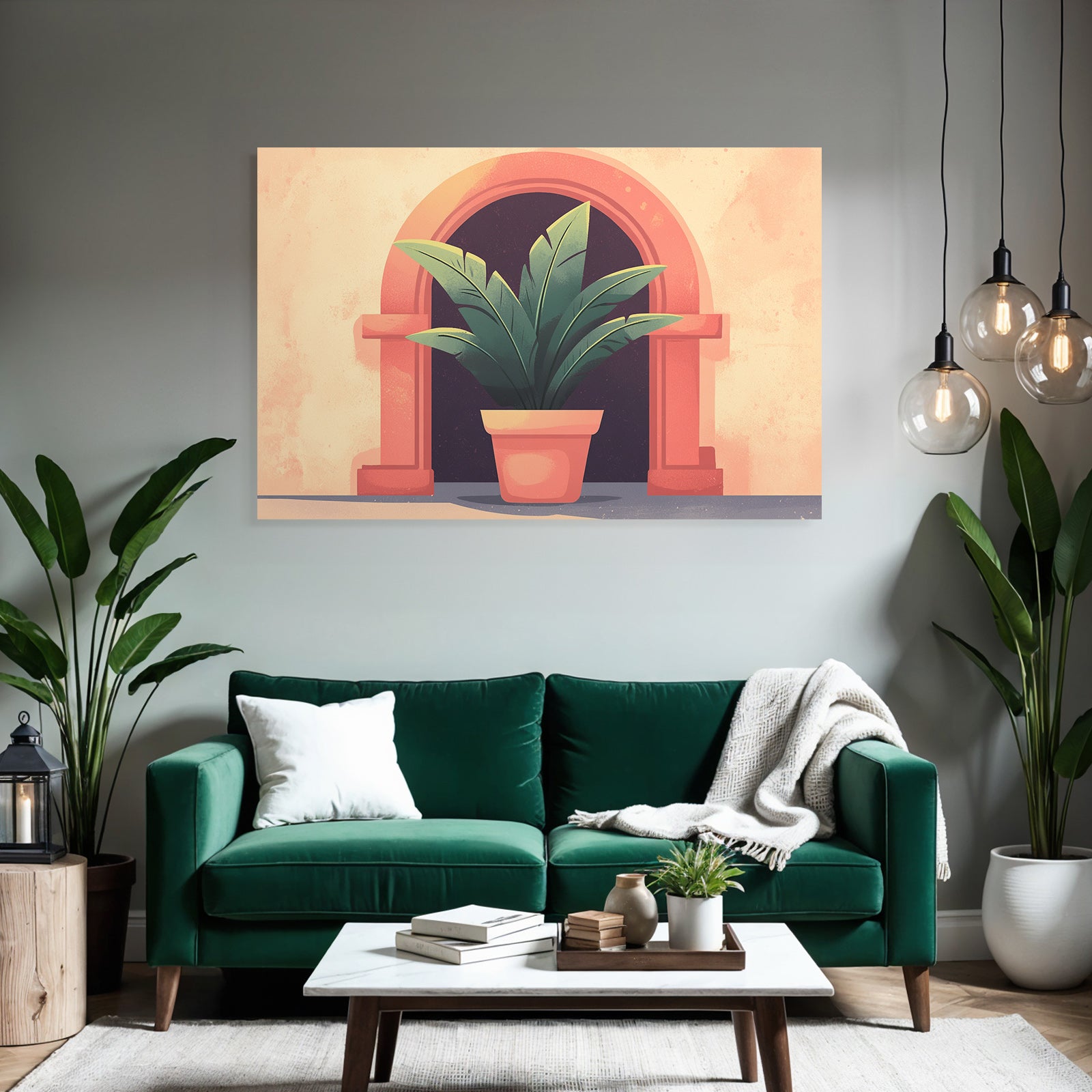 Kunst Pflanzen