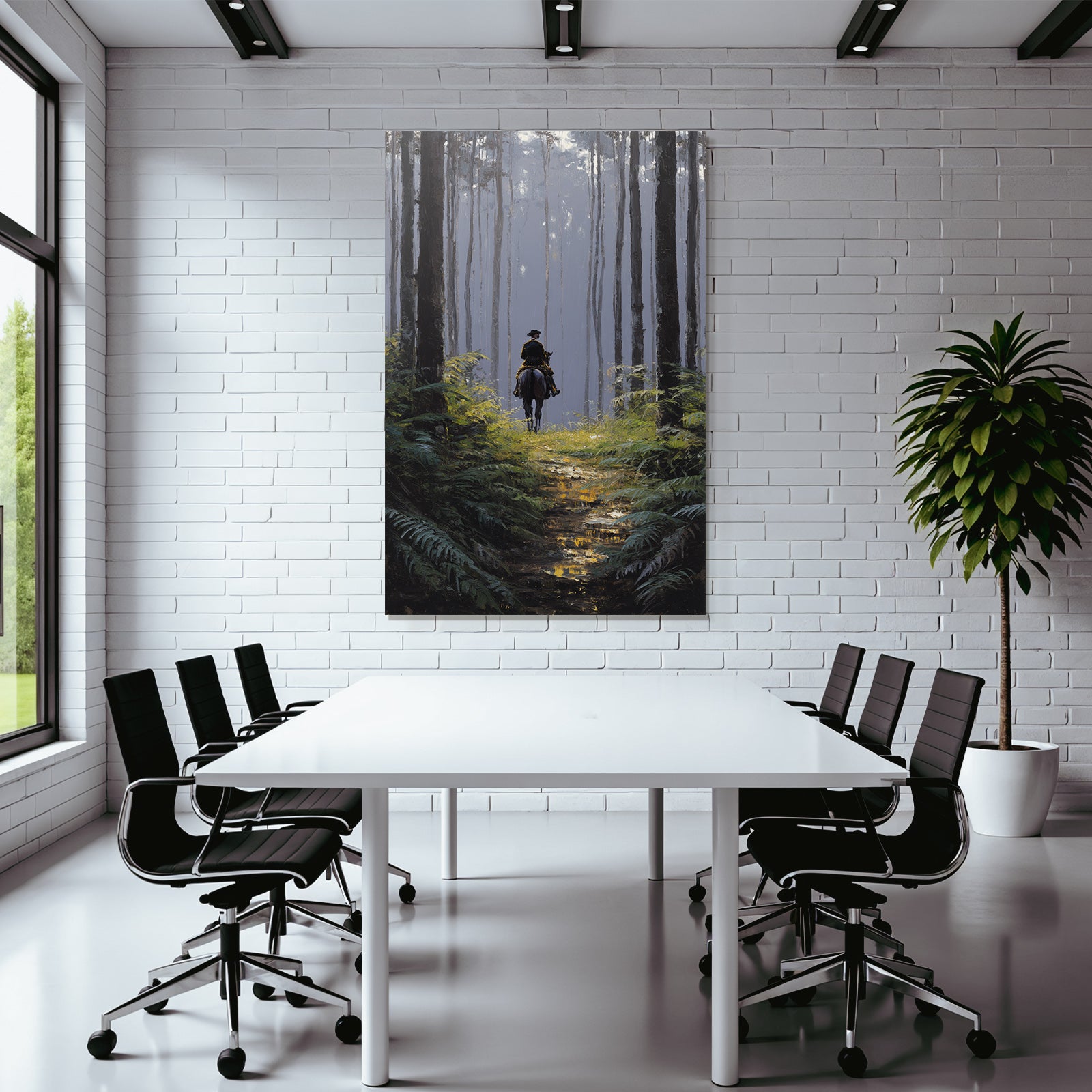 Reiter Im Wald