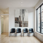 Abstrakte Kunst Farbenmuster Textur Wand