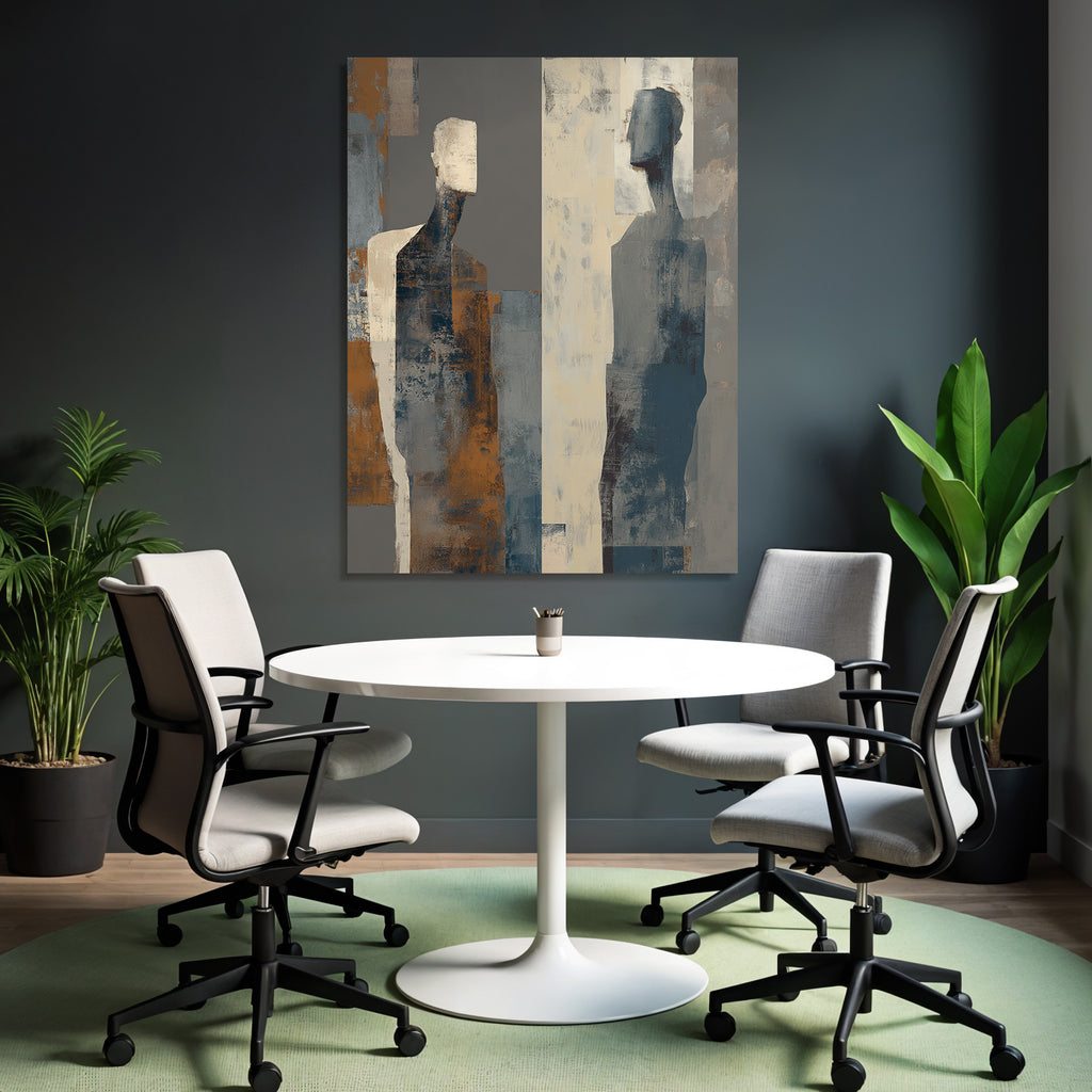Abstrakte Kunst Figurative Darstellungen Geometrische Formen Und Texturen