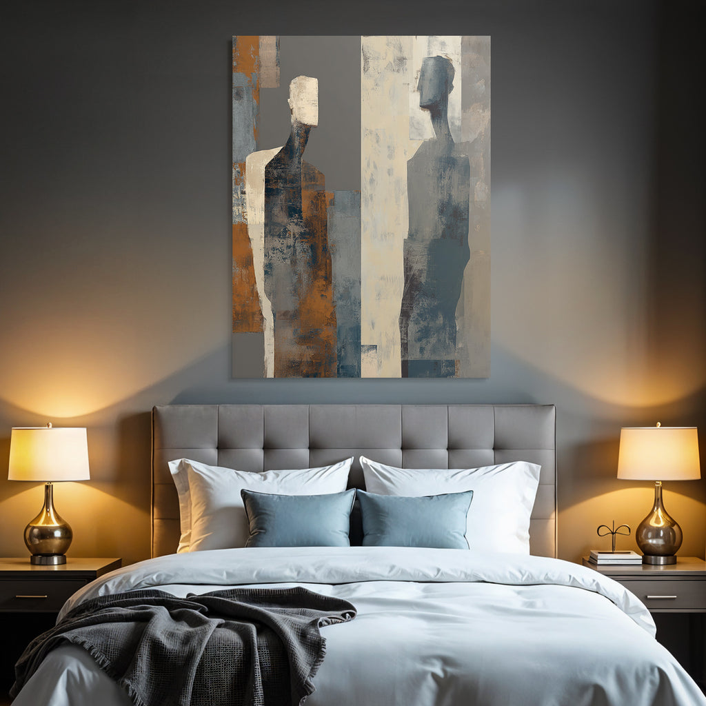 Abstrakte Kunst Figurative Darstellungen Geometrische Formen Und Texturen