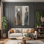 Abstrakte Kunst Figurative Darstellungen Geometrische Formen Und Texturen