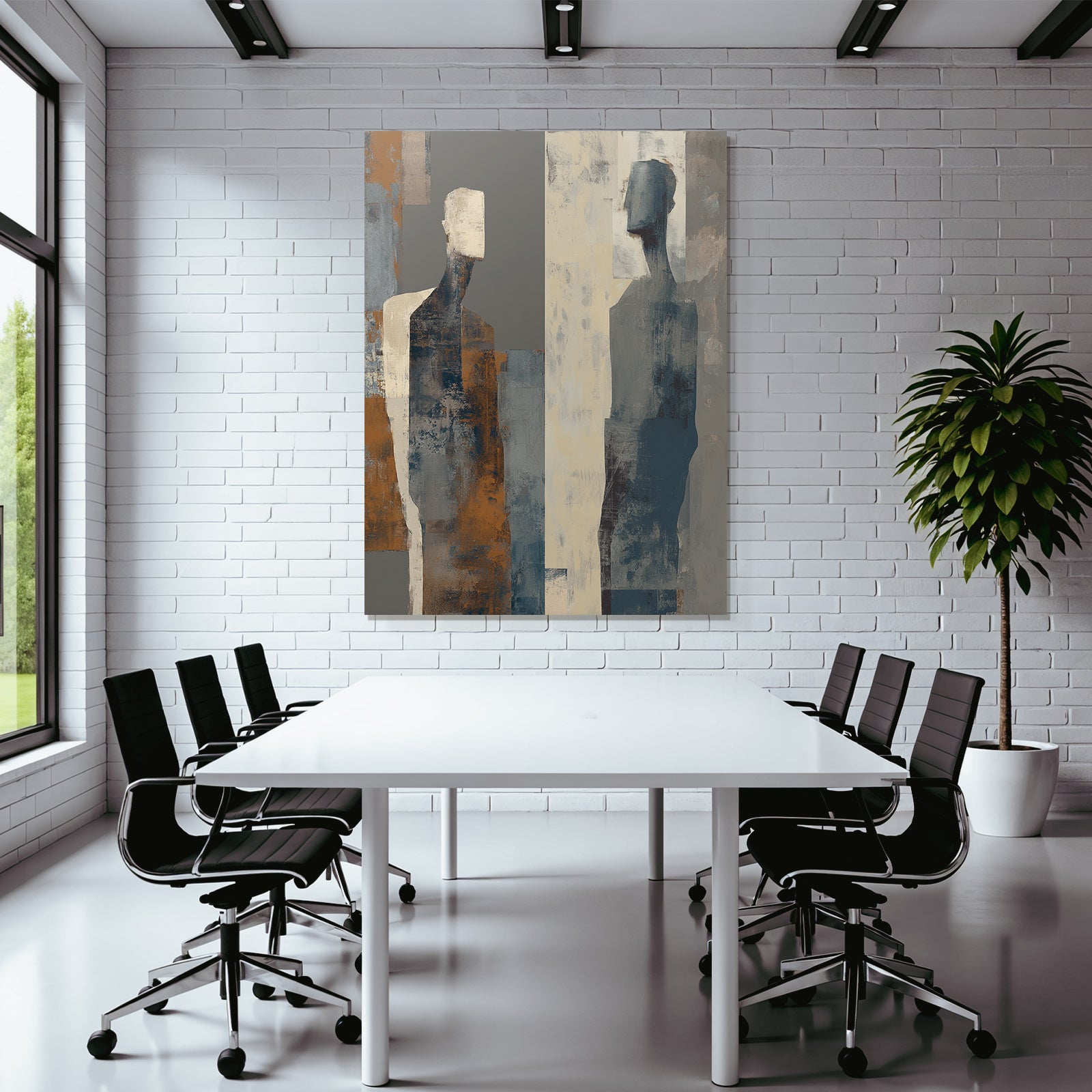 Abstrakte Kunst Figurative Darstellungen Geometrische Formen Und Texturen