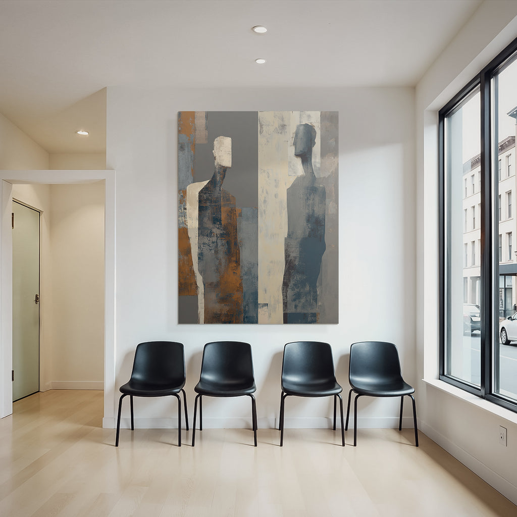 Abstrakte Kunst Figurative Darstellungen Geometrische Formen Und Texturen