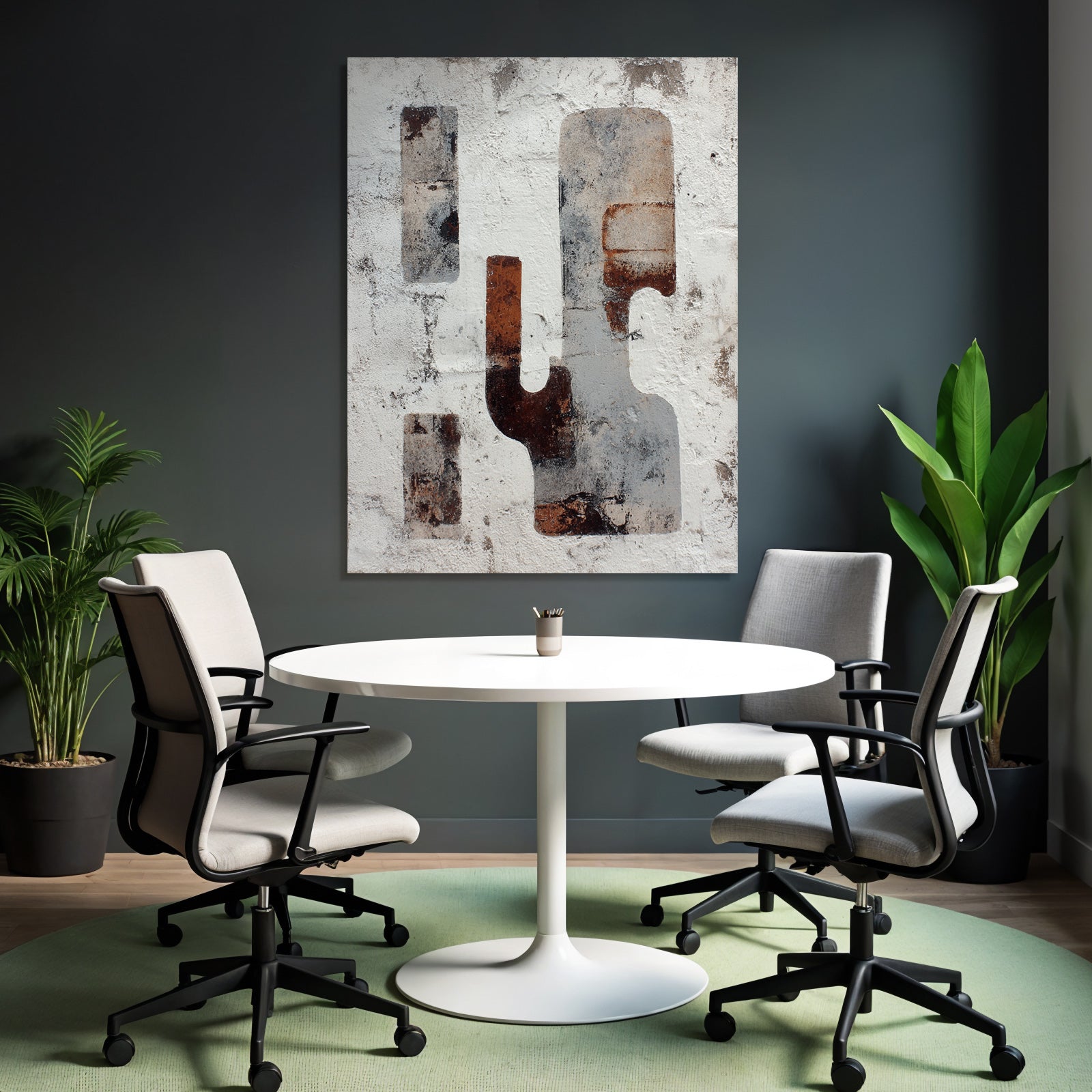 Abstrakte Kunst Formen Texturen