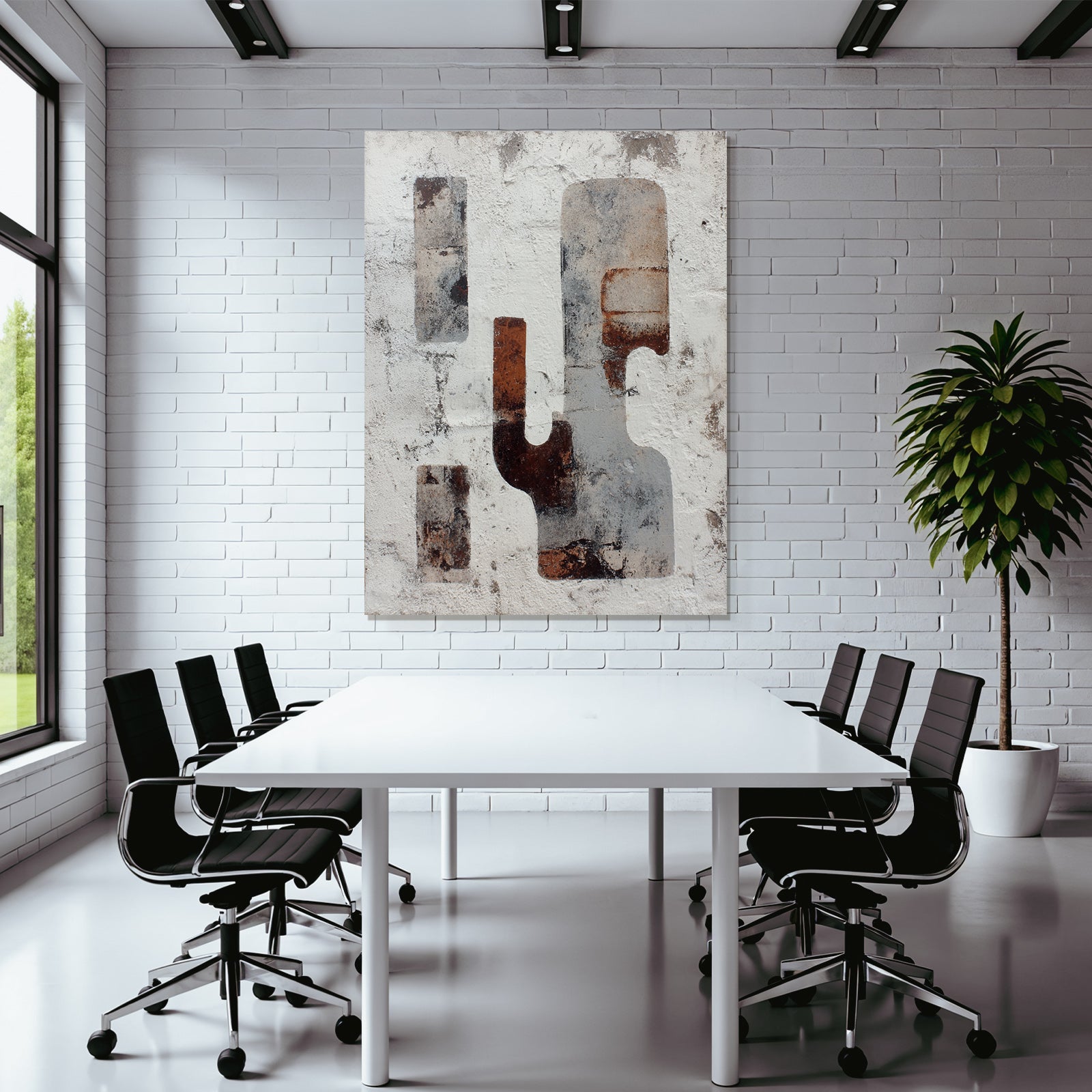 Abstrakte Kunst Formen Texturen