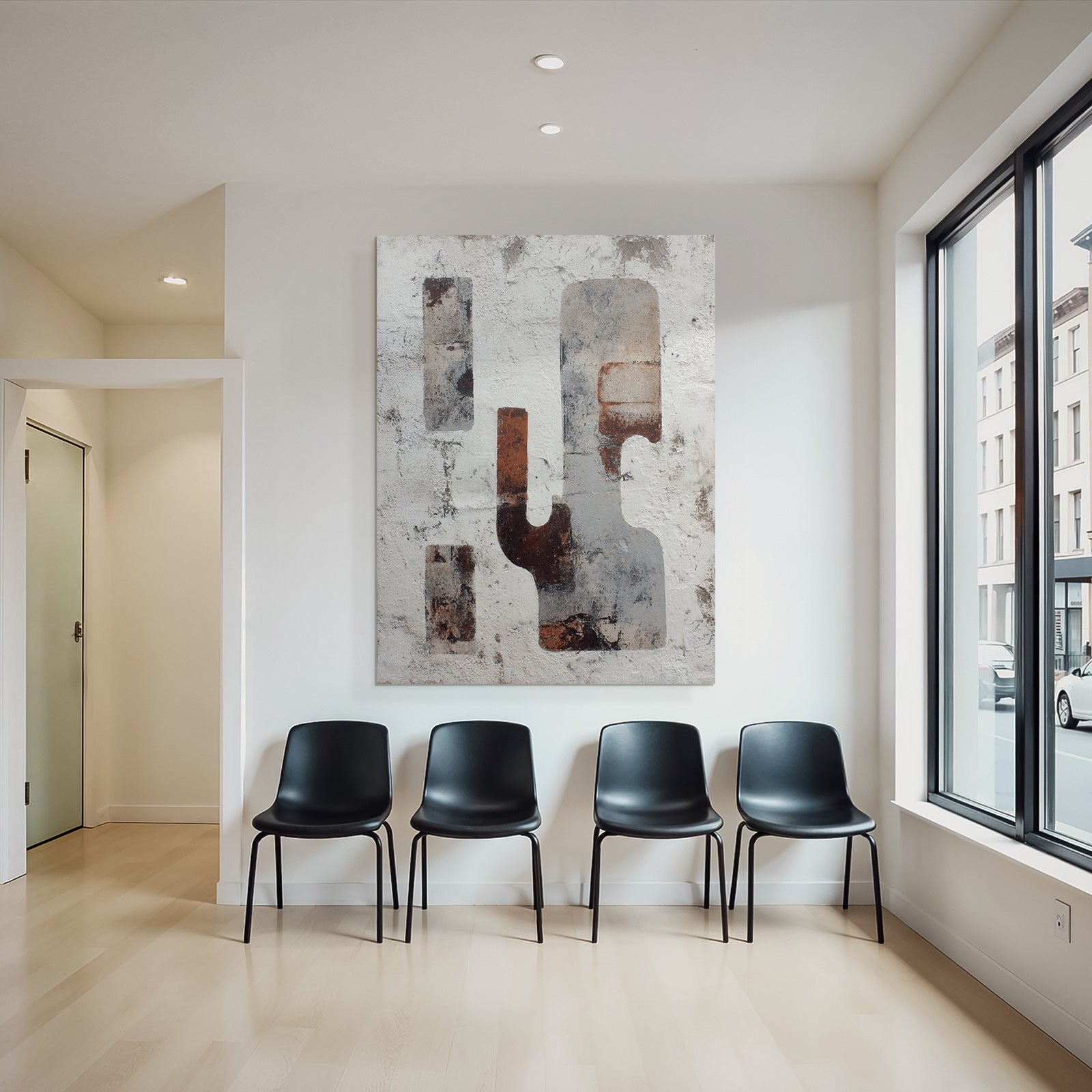 Abstrakte Kunst Formen Texturen