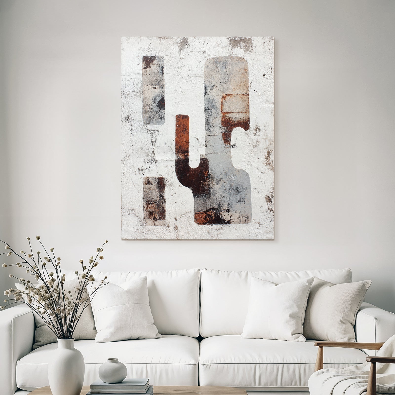 Abstrakte Kunst Formen Texturen