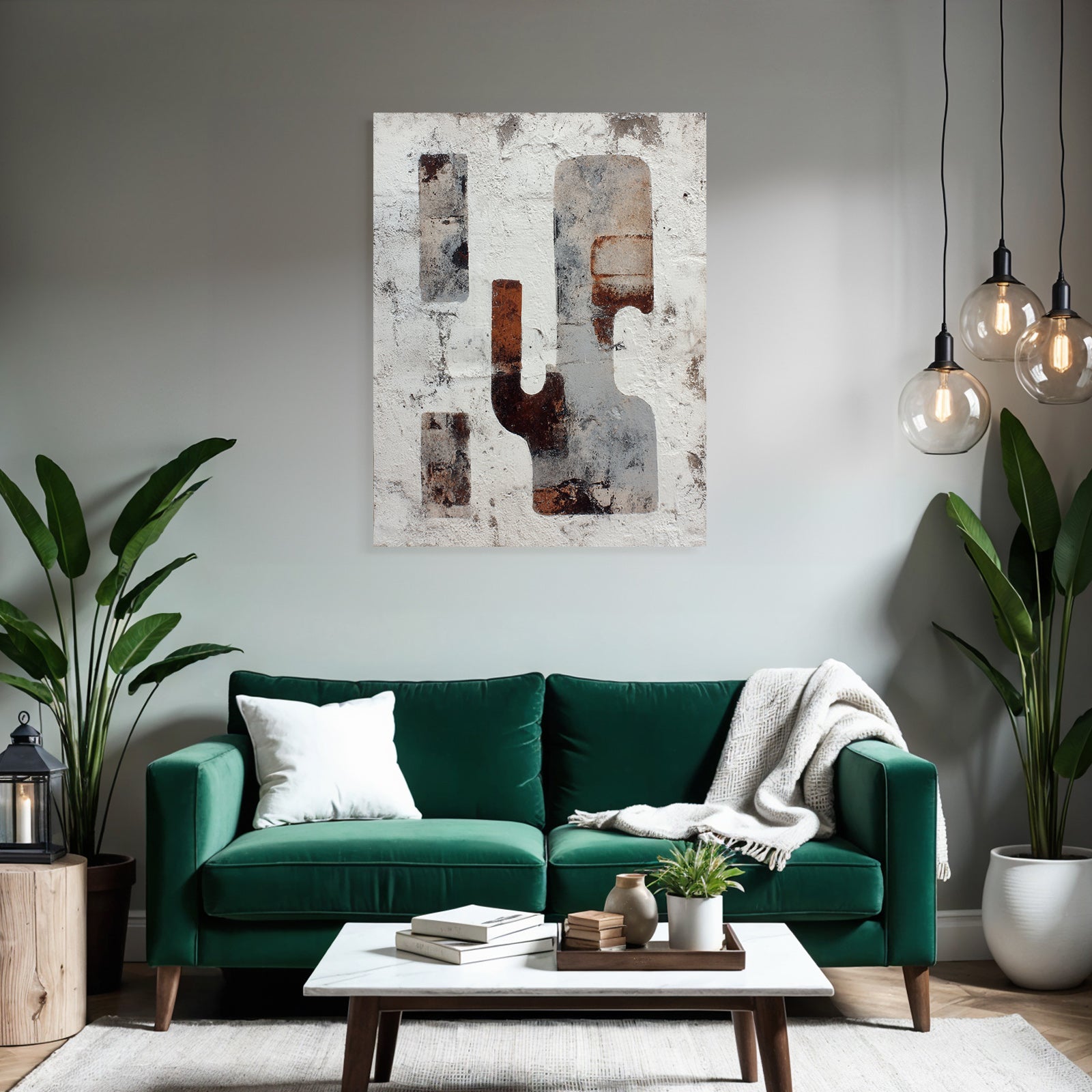 Abstrakte Kunst Formen Texturen