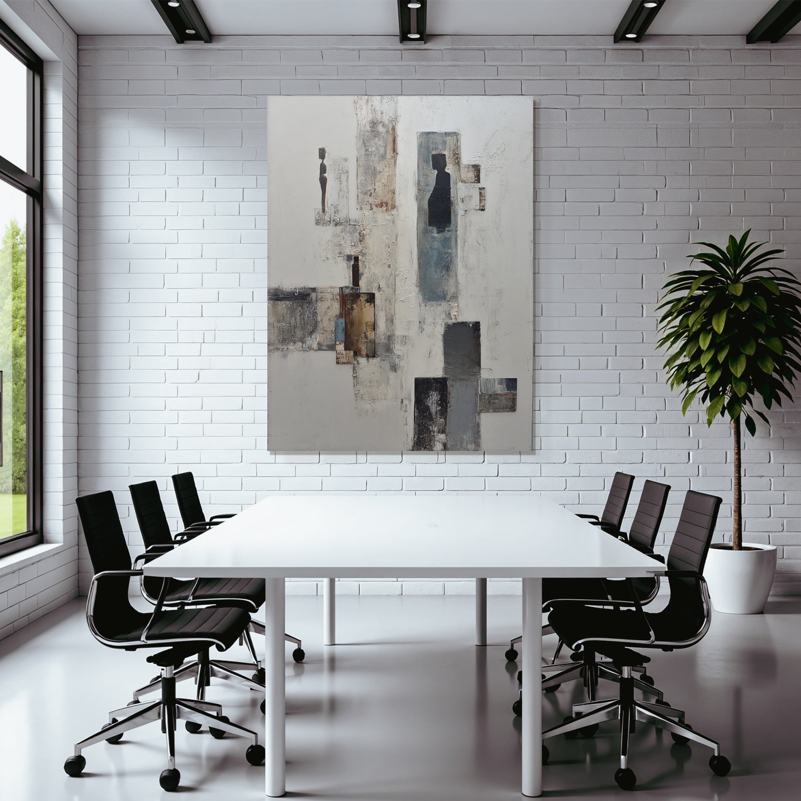 Abstrakte Kunst Formen Und Raum Texture