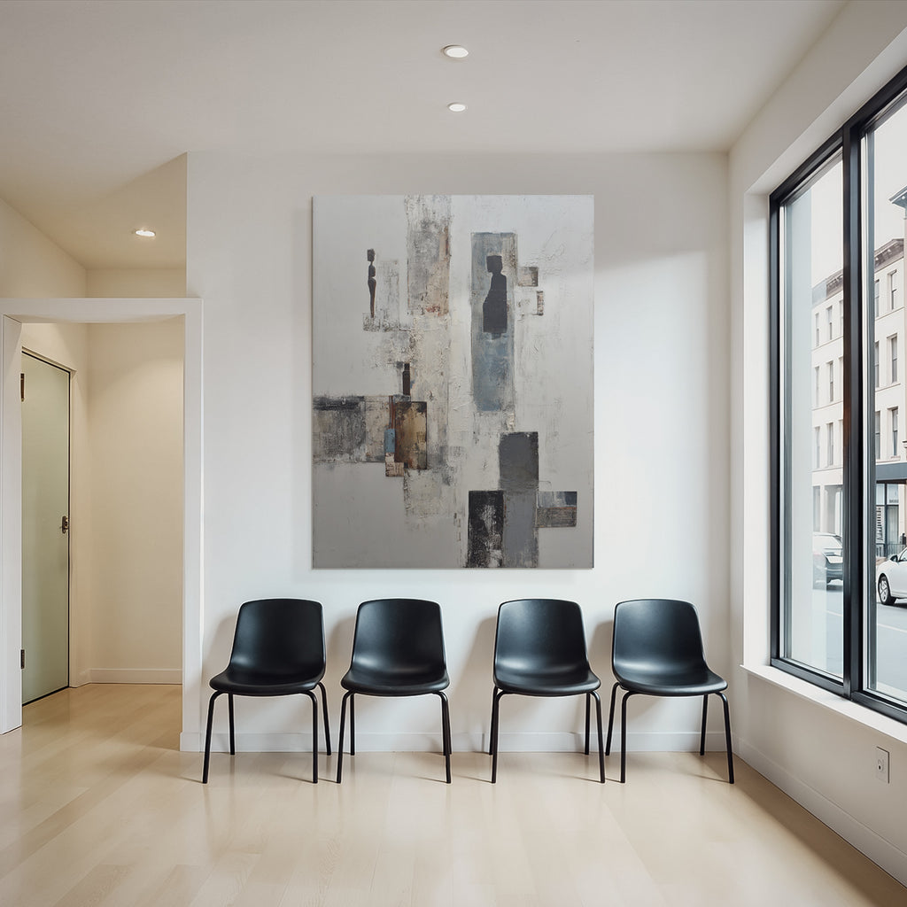 Abstrakte Kunst Formen Und Raum Texture