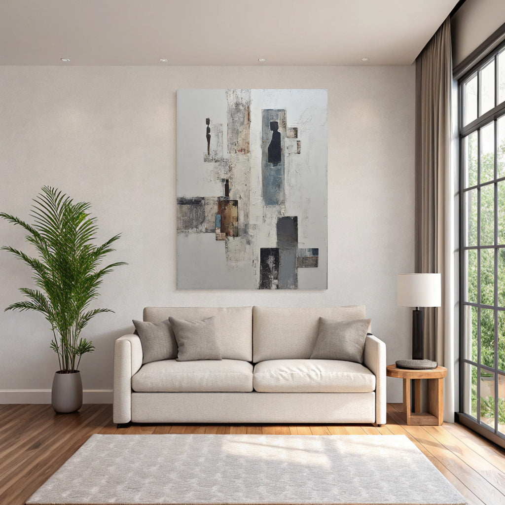 Abstrakte Kunst Formen Und Raum Texture