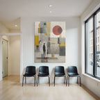 Abstrakte Kunst Geometrische Formen Moderne Minimalistisch