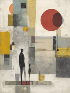 Abstrakte Kunst Geometrische Formen Moderne Minimalistisch | Industrial | Einrichtungsstile