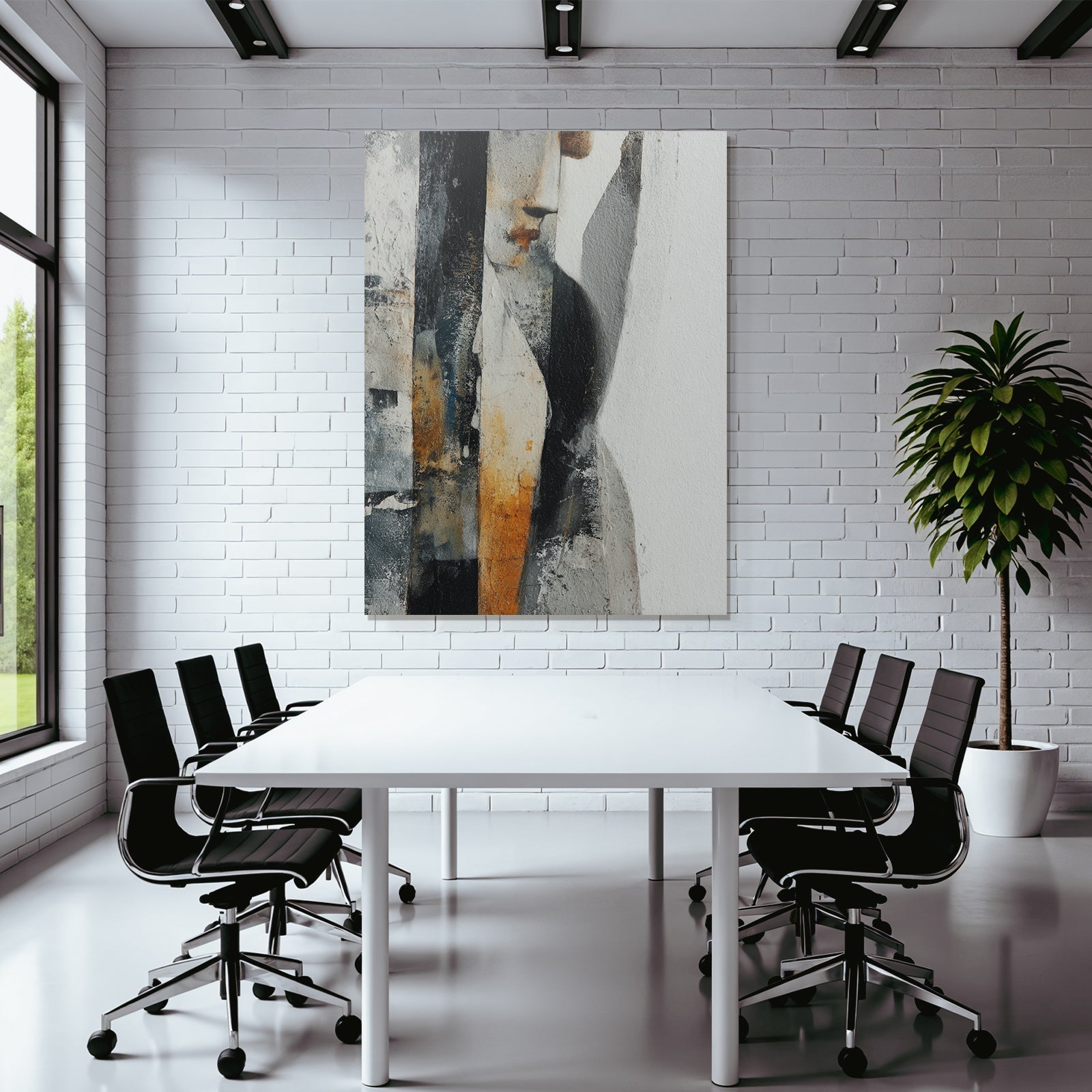 Abstrakte Kunst Menschliche Figur Stilisiert