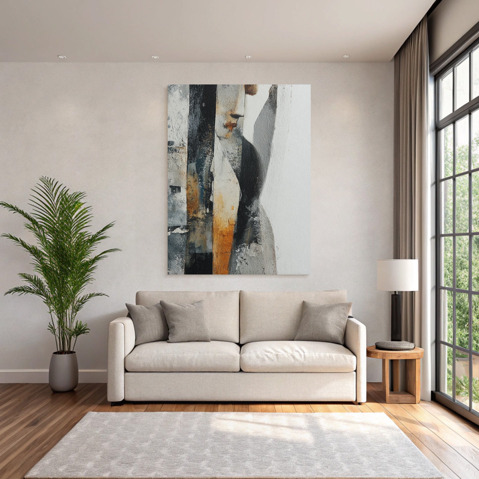 Abstrakte Kunst Menschliche Figur Stilisiert