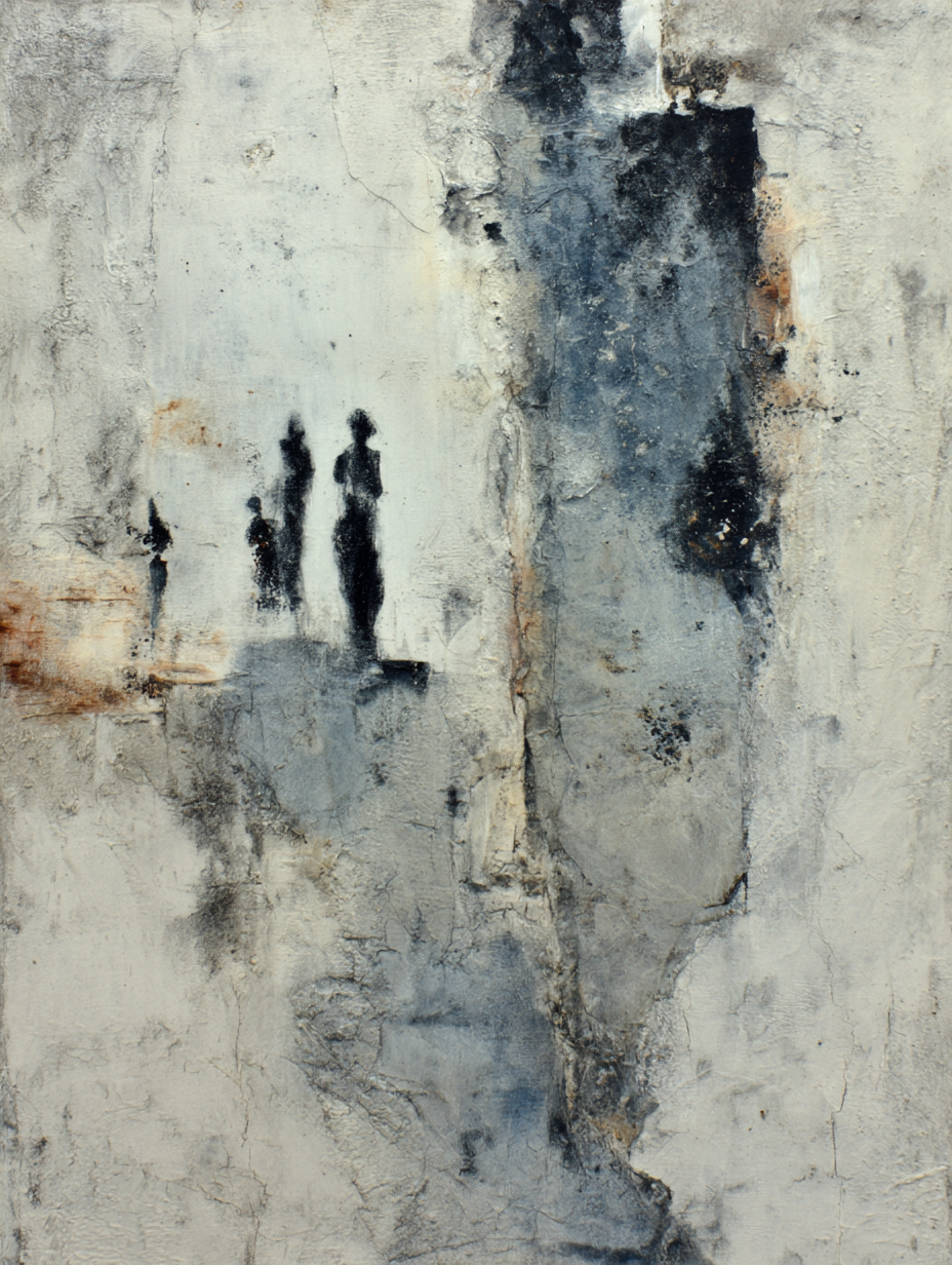  Abstrakte Kunst Wandmalerei Mit Texturen Und Mustern | Industrial | Einrichtungsstile