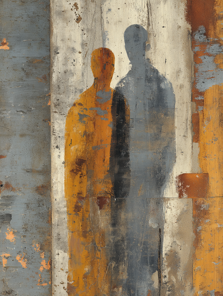  Abstrakte Menschliche Figuren Texture Hintergrun | Industrial | Einrichtungsstile