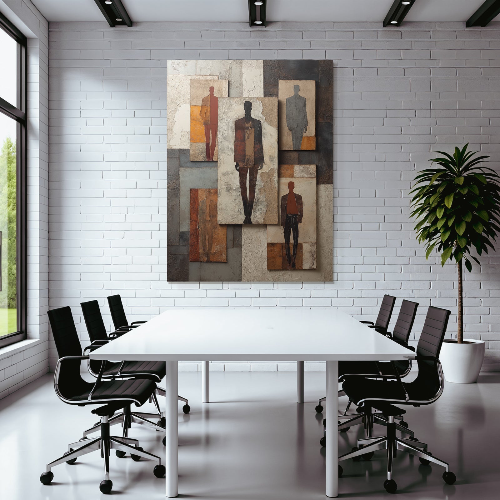 Dekorative Kunst Abstrakte Figuren