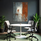 Figuren Schatten Textur Grau Rost Farben