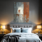 Figuren Schatten Textur Grau Rost Farben
