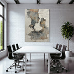 Gefaltete Menschliche Profile Wandkunst