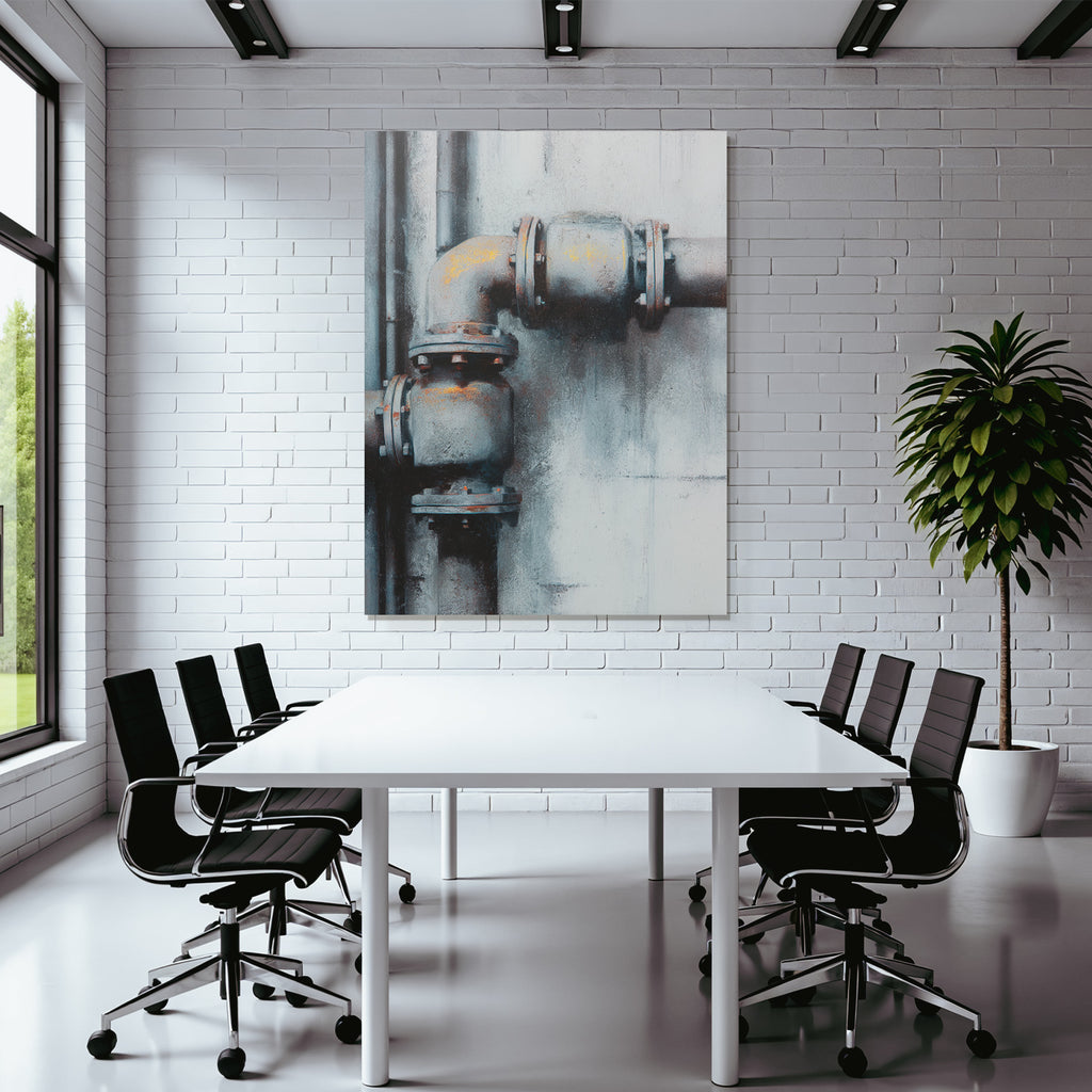 Industrielle Rohrdetails Roststruktur