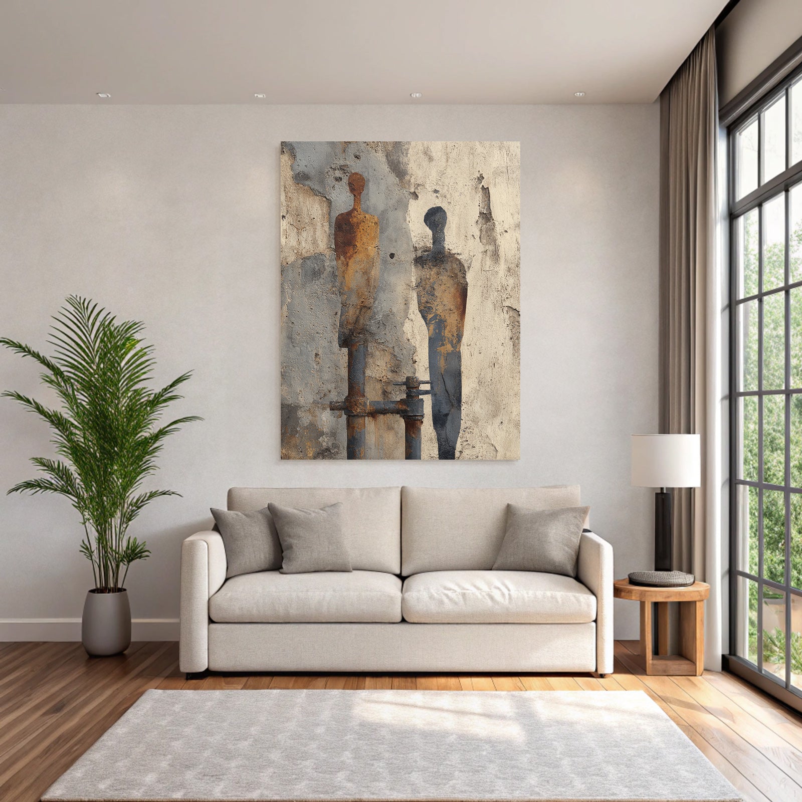 Menschen Figuren Wand Malerei