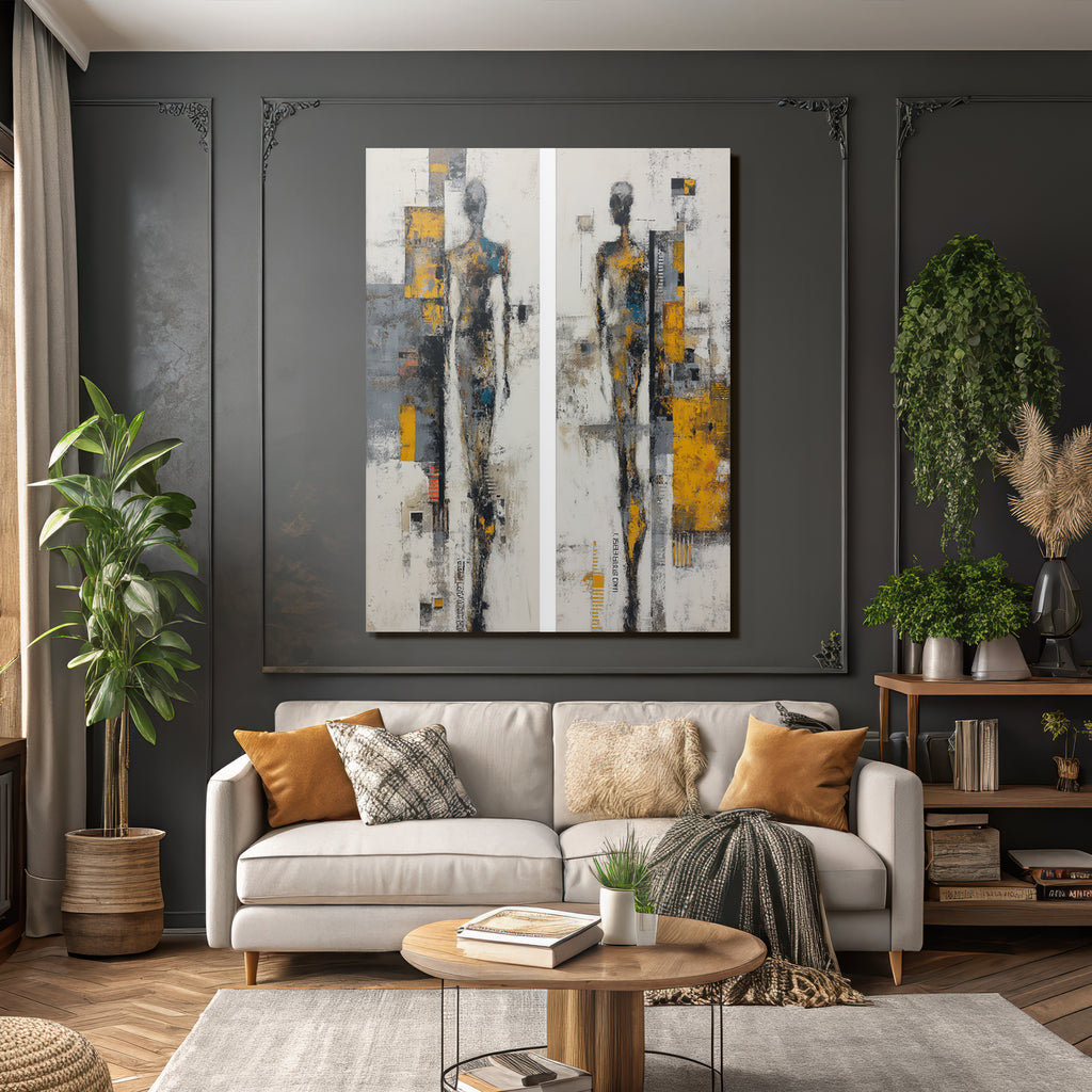Moderne Kunst Abstrakte Figuren Geometrische Formen