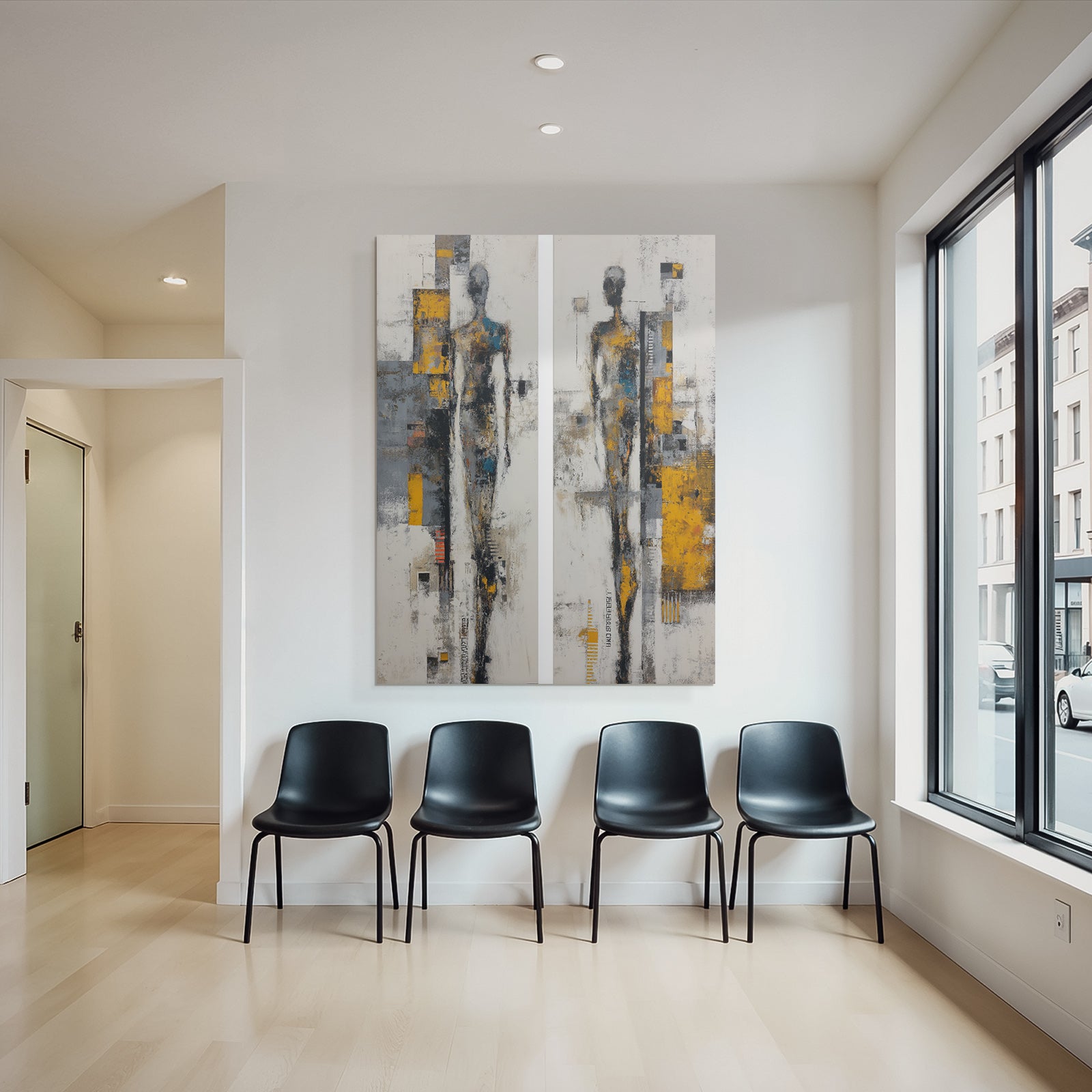 Moderne Kunst Abstrakte Figuren Geometrische Formen