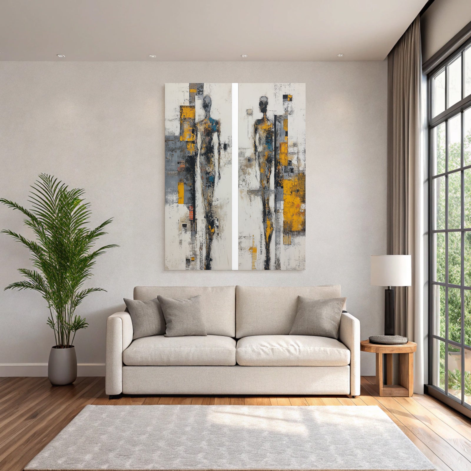 Moderne Kunst Abstrakte Figuren Geometrische Formen