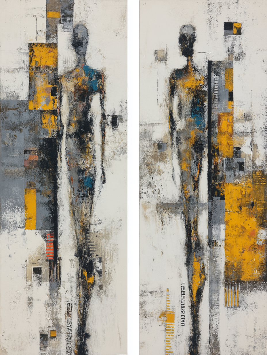  Moderne Kunst Abstrakte Figuren Geometrische Formen | Industrial | Einrichtungsstile